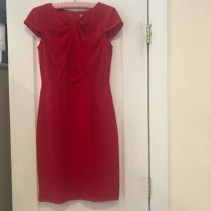 NWT $295 Ava & Aiden Red Bow Dress Size 4